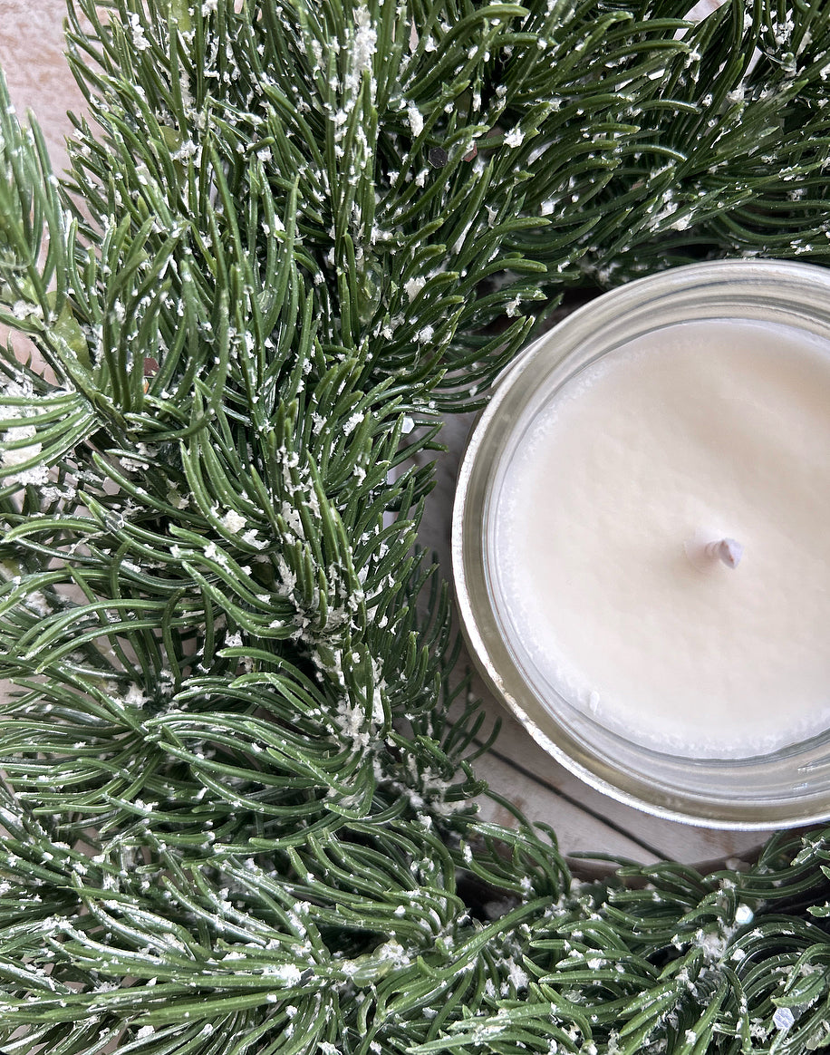 Faux Pine Christmas Wreath